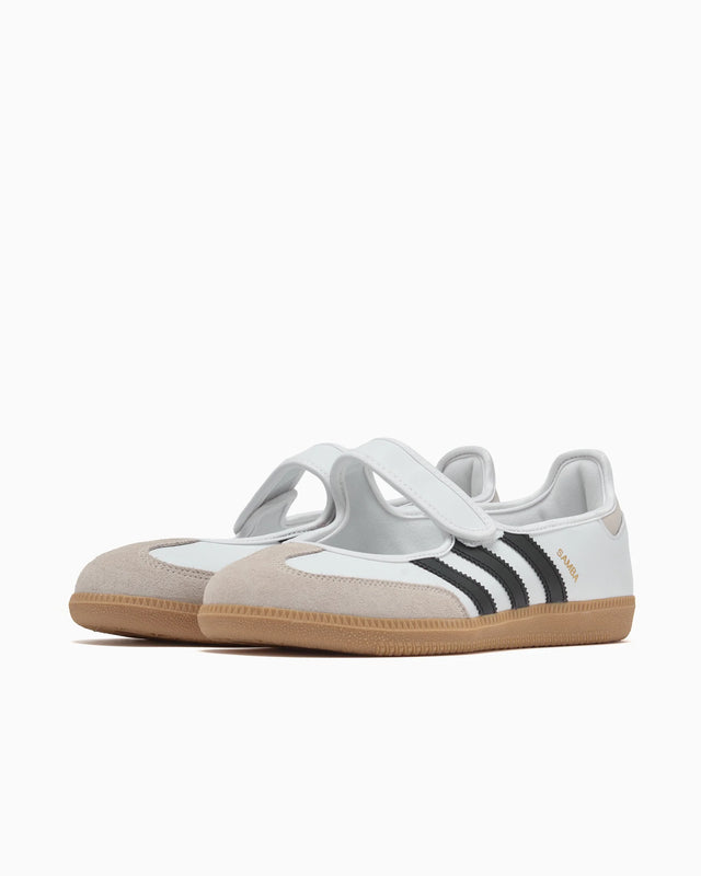 ADIDAS SAMBA JANE WHITE BLACK GUM